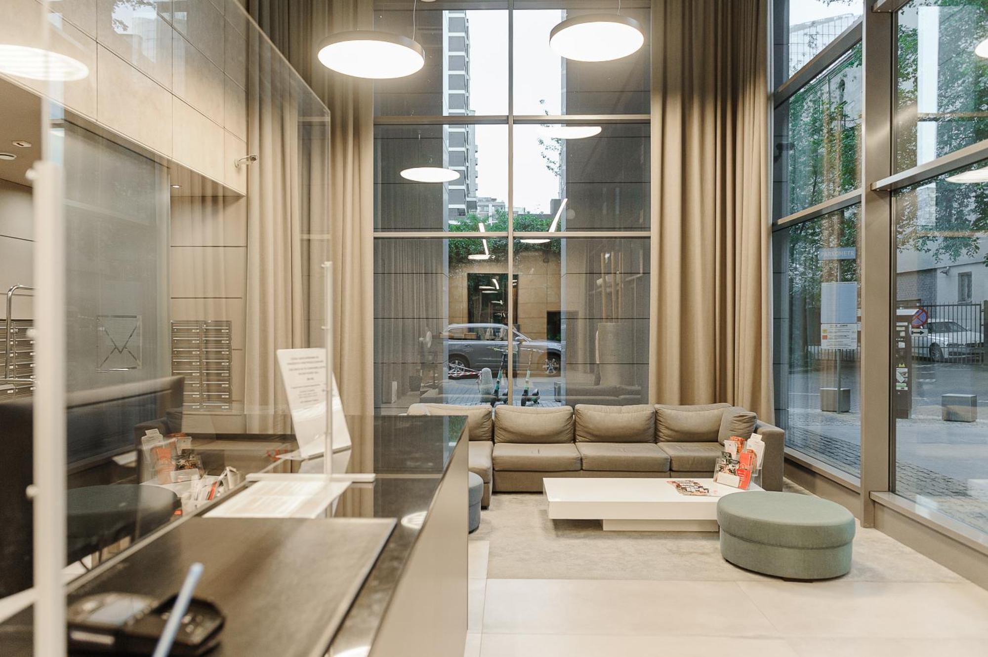 Luxury Apartments In Platinum Tower Варшава Екстериор снимка
