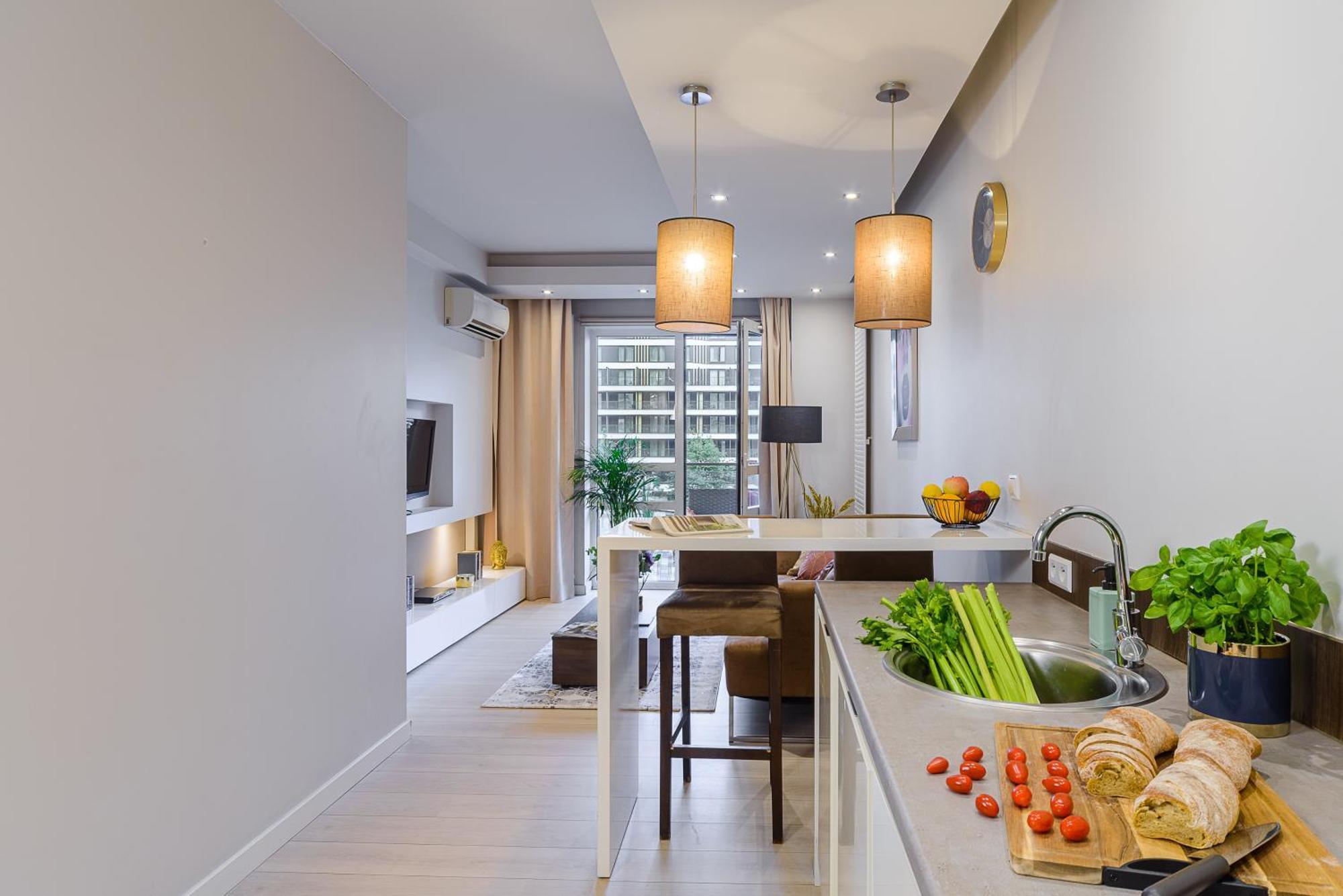 Luxury Apartments In Platinum Tower Варшава Екстериор снимка