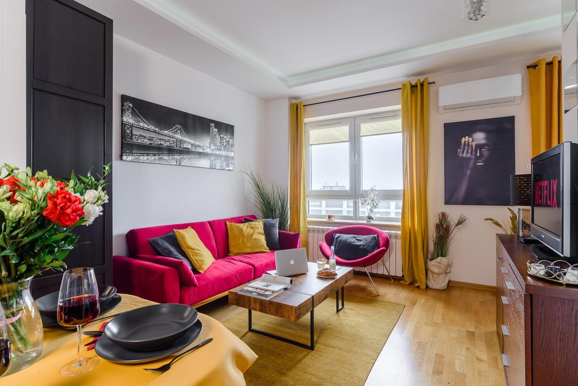 Luxury Apartments In Platinum Tower Варшава Екстериор снимка